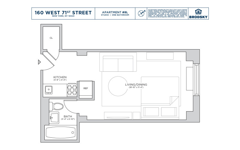 160 West 71st Street - 8L