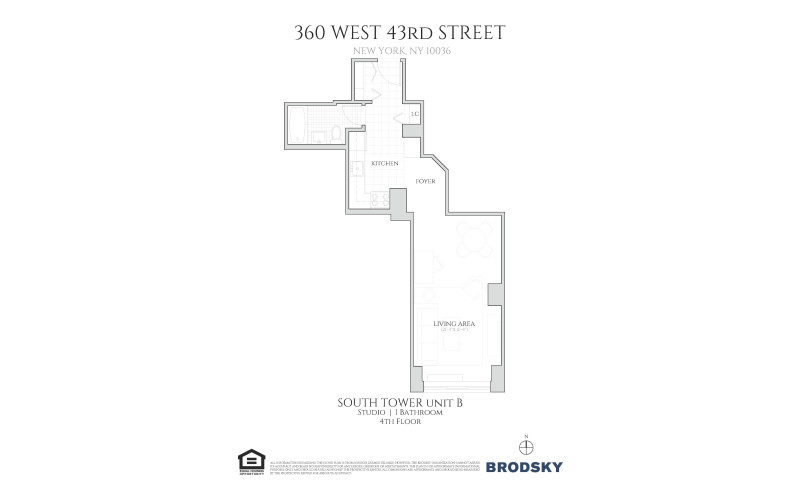 360 West 43rd Street - South - B - FLR 03-04