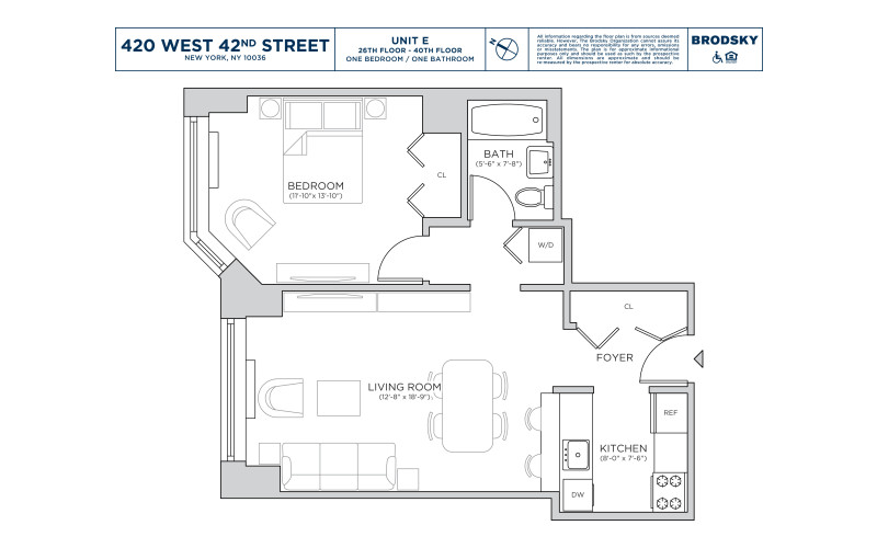 420 West 42nd Street - E - FLR 26-40 - WD
