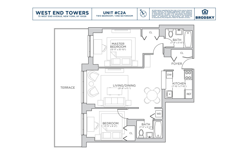 West End Towers - City - A - FLR 02 - WD