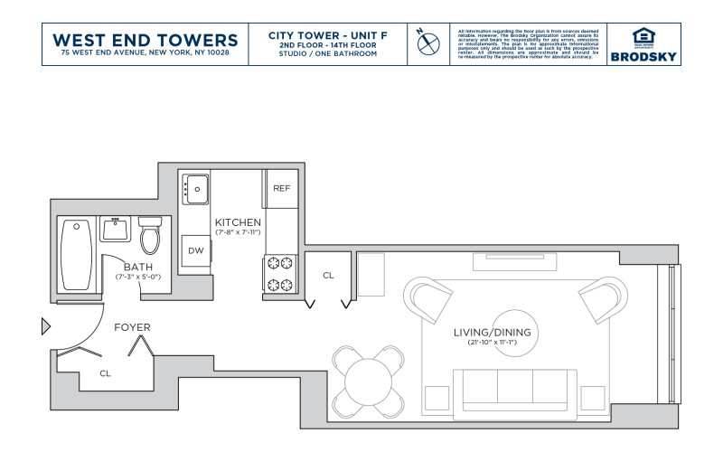 West End Towers - City - F - FLR 02-14