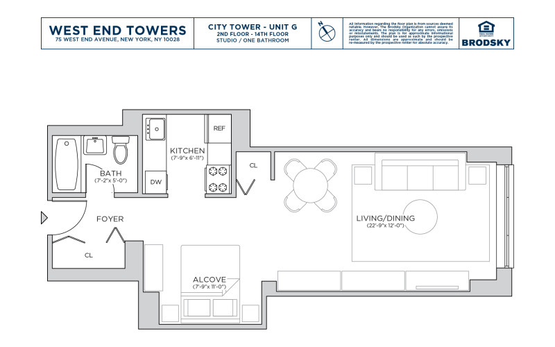 West End Towers - City - G - FLR 02-14