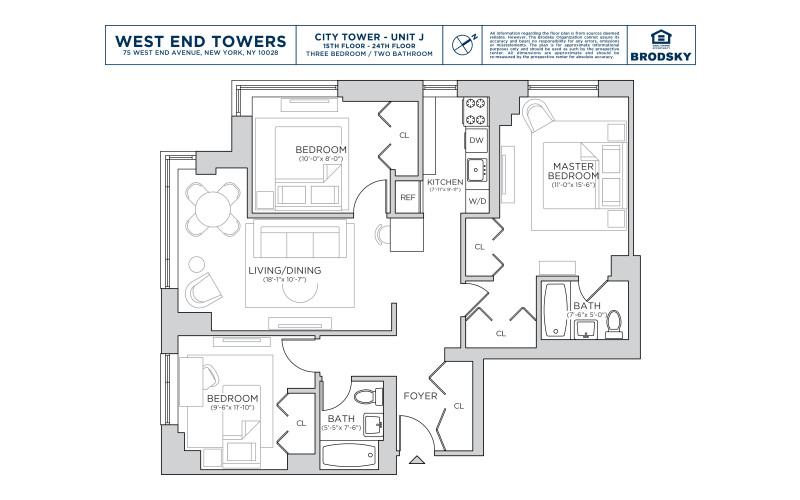 West End Towers - City - J - FLR 15-24 - WD