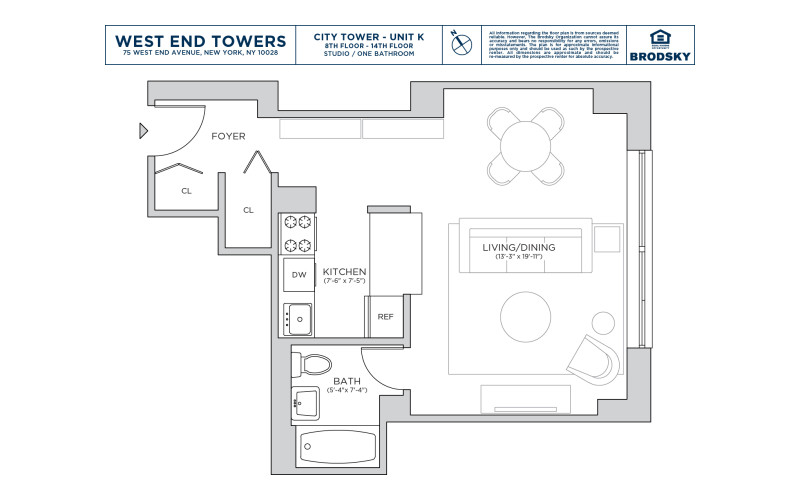 West End Towers - City - K - FLR 08-14