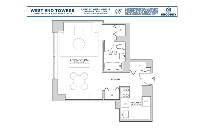 West End Towers - Park - B - FLR 2-15