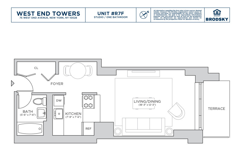 West End Towers - River - F - FLR 07