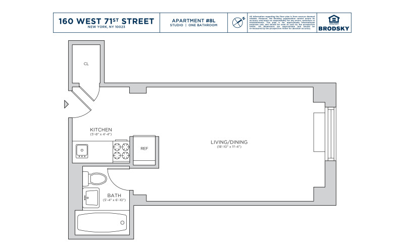160 West 71st Street - 8L