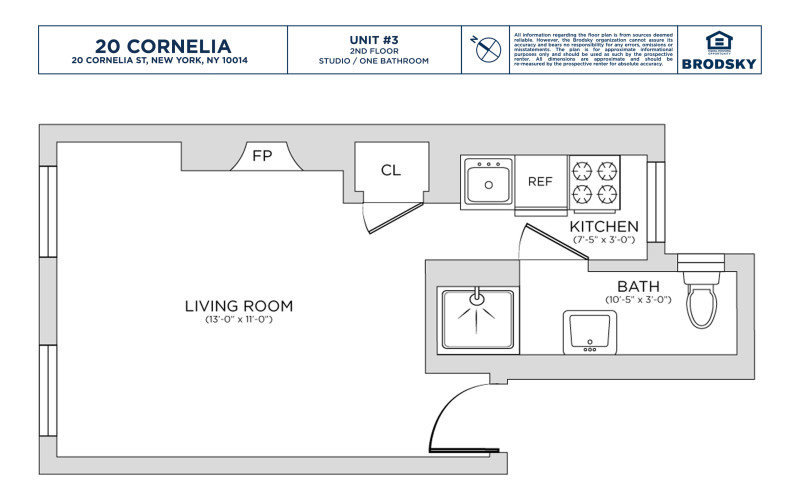 20 Cornelia Street - #03