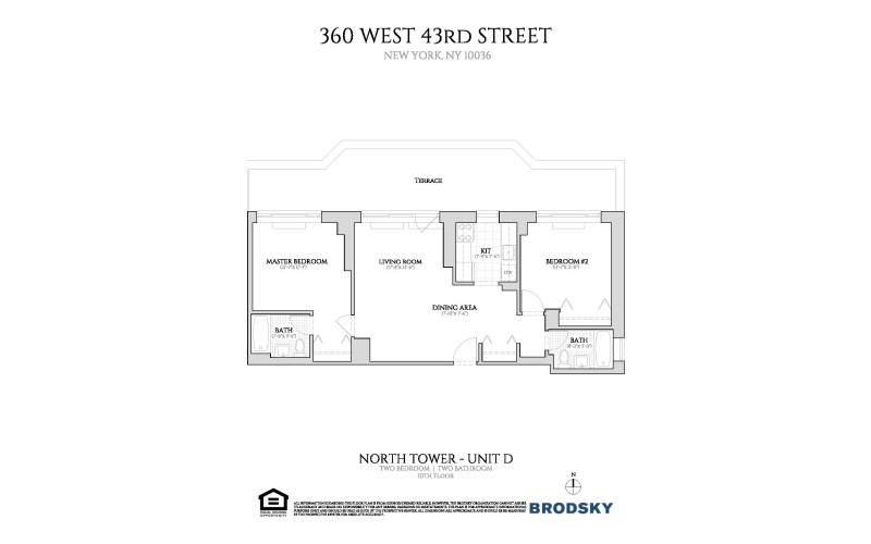 360 West 43rd Street - North - D - FLR 10