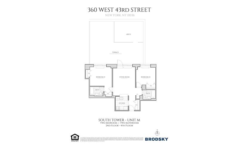 360 West 43rd Street - South - M - FLR 02-04