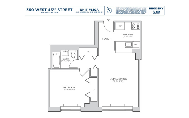 360 West 43rd Street - North - A - FLR 10