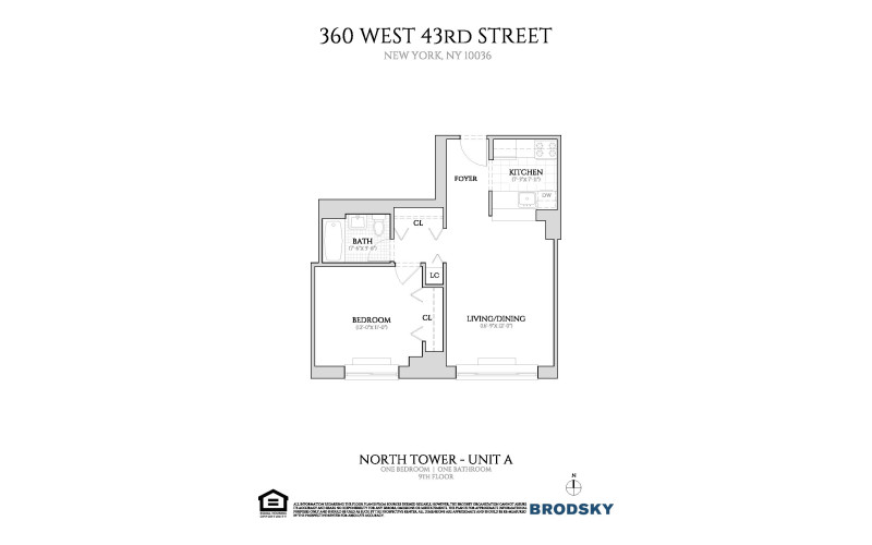 360 West 43rd Street - North - A - FLR 09