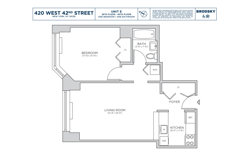 420 West 42nd Street - E - FLR 26-40 - WD