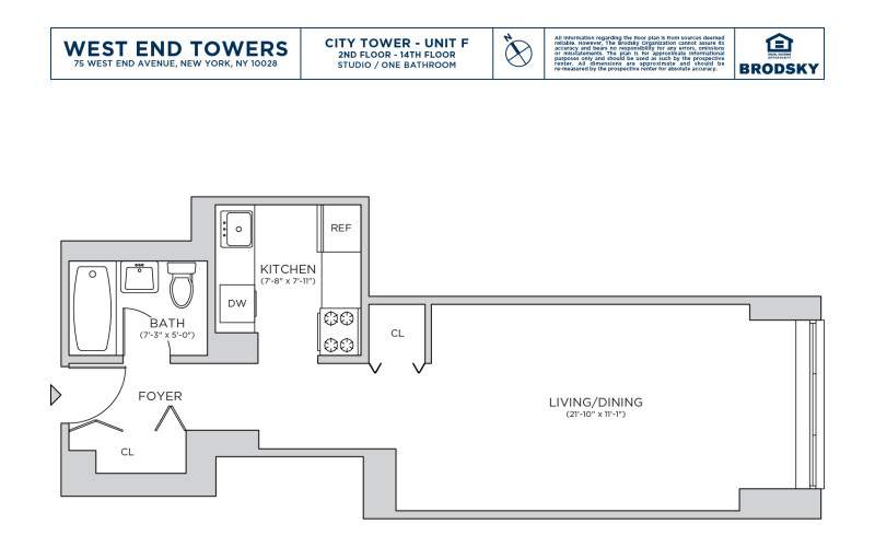 West End Towers - City - F - FLR 02-14