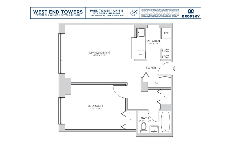 West End Towers - Park - B - FLR 16-24