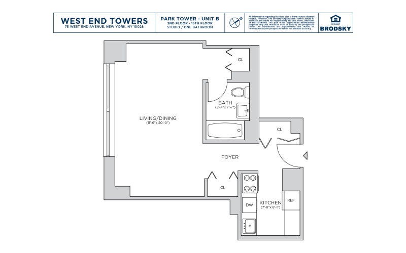 West End Towers - Park - B - FLR 2-15