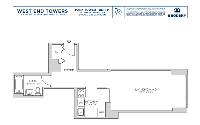 West End Towers - Park - M - FLR 03-14