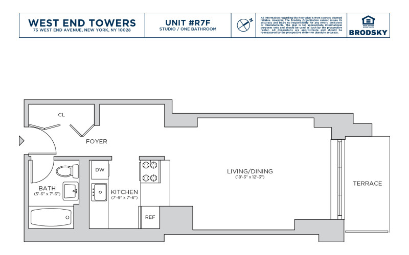 West End Towers - River - F - FLR 07