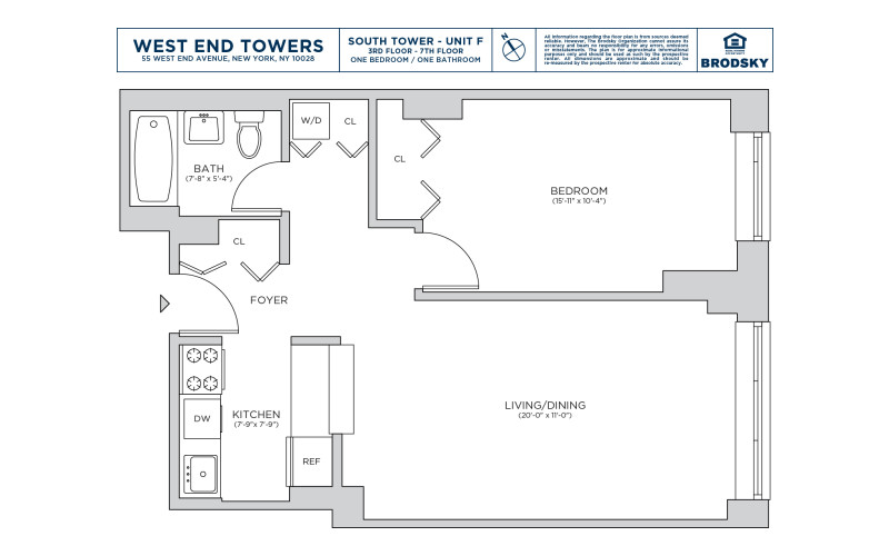 West End Towers - South - F - FLR 03-07 - WD