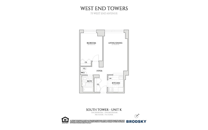 West End Towers - South - K - FLR 03-07 - WD xxx